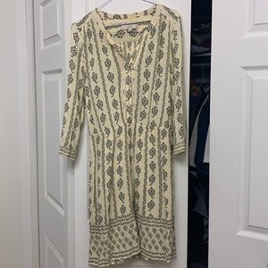 Gently used long sleeve mini Loft dress